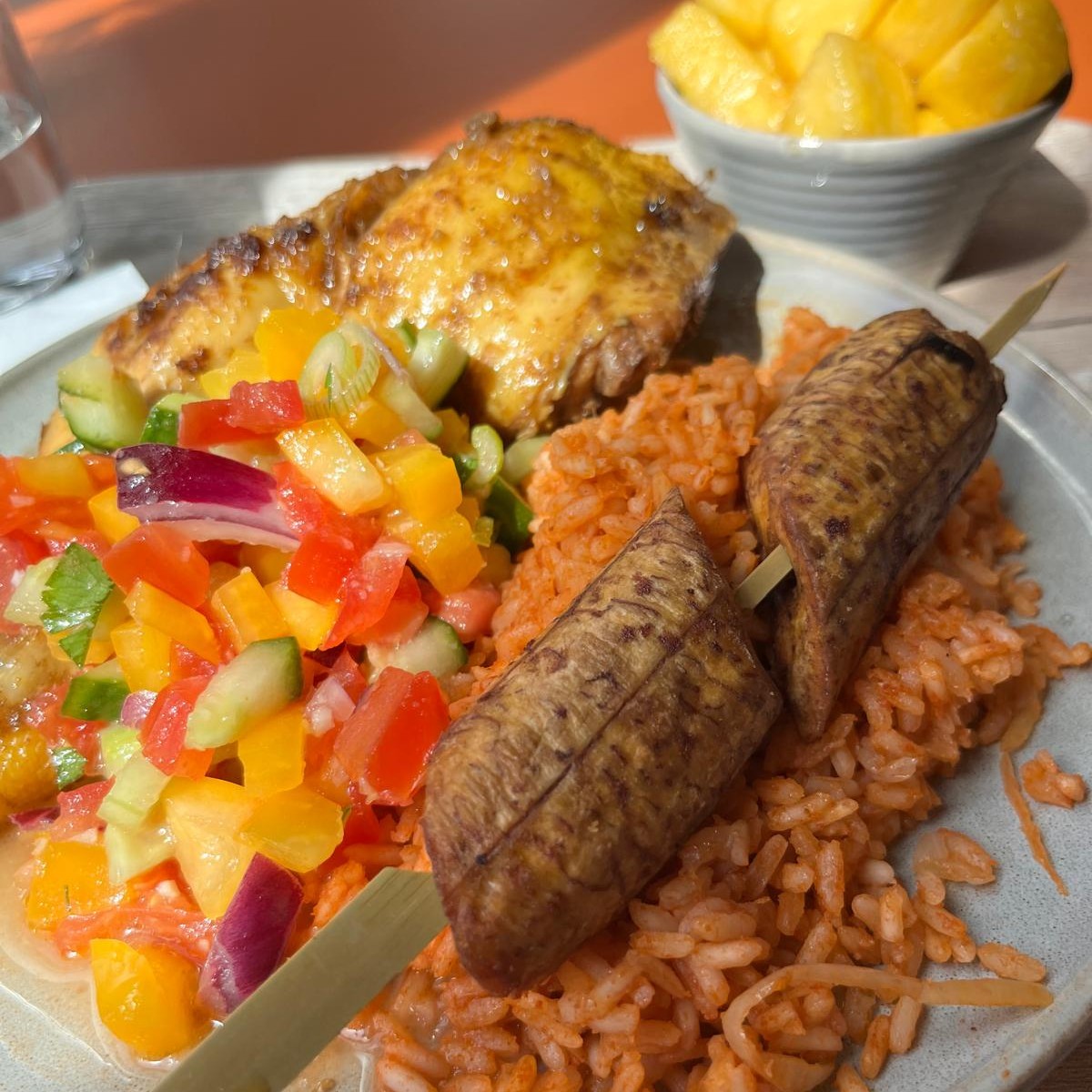 Assiette aux saveurs du monde BAYHEN'S COOK